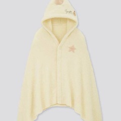 ポンチョ すみっコぐらし ユニクロ フード付き エビフライの画像