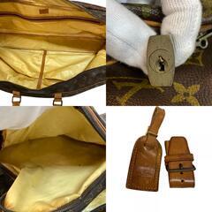 ルイヴィトン LOUIS VUITTON ボストンバッグ モノグラム サックテニス ブラウンの画像