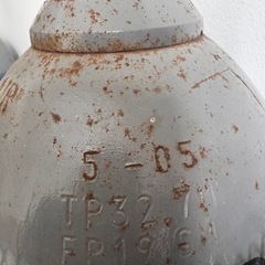 ダイビングのエアーチャージに使う親ビン　50Lの画像