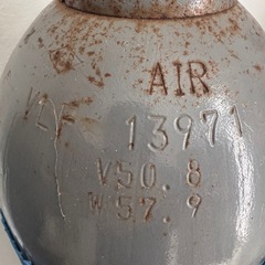 ダイビングのエアーチャージに使う親ビン　50Lの画像