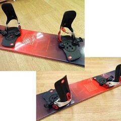 156cm CSB スノーボード バインディング付き レッド×ブラック スノボ コロラドスノーボード 札幌市 清田区 平岡の画像
