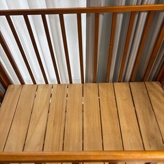 ベビーベッドの画像