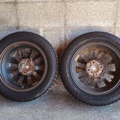 155/65R14　スタッドレスタイヤ　ブリヂストン VRX2の画像