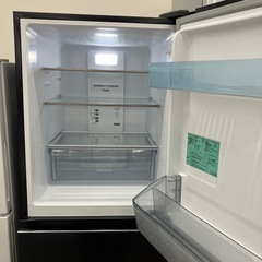 「安心の1年保証付。【３ドア冷蔵庫 Haier JR-CV29B 2024年製 286L】取りに来れる方限定。」の画像
