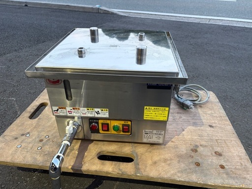 ■中古品 マルゼン卓上蒸し器 MUESE-044T4 100V 390ｘ400ｘ270ｍｍ 2018年 動作問題なし 厨房■