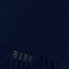 エルメス HERMES その他小物 ロゴ ネイビーの画像