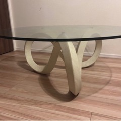 【値下中】ガラステーブルの画像