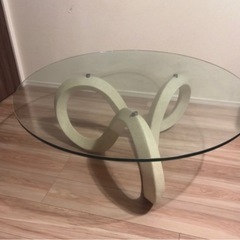 【値下中】ガラステーブルの画像