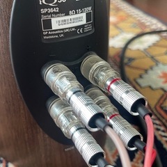 kef iq30 バイワイヤケーブルつき付きの画像