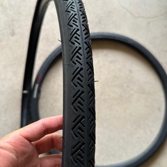新品未使用ブリヂストン26インチタイヤ チューブ付きの画像