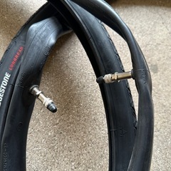 新品未使用ブリヂストン26インチタイヤ チューブ付きの画像