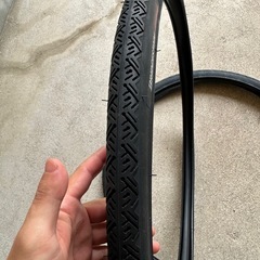 新品未使用ブリヂストン26インチタイヤ チューブ付きの画像