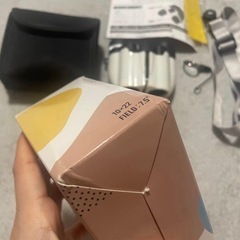 双眼鏡 ホワイト10倍の画像