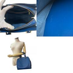 ルイヴィトン LOUIS VUITTON ハンドバッグ エピ ポンヌフ M52055 ブルーの画像