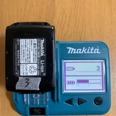 マキタバッテリー18v 6Ah BL1860B 3個セットの画像