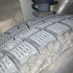 【長野県より】165/70R14+アルミホイール4本セットの画像