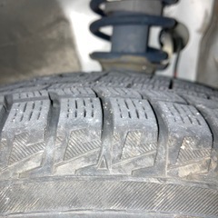 【長野県より】165/70R14+アルミホイール4本セットの画像
