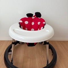 歩行器　ベビー　ミニーマウスの画像