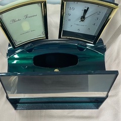 時計、フォトフレーム、鏡付きティッシュケース　引取限定の画像