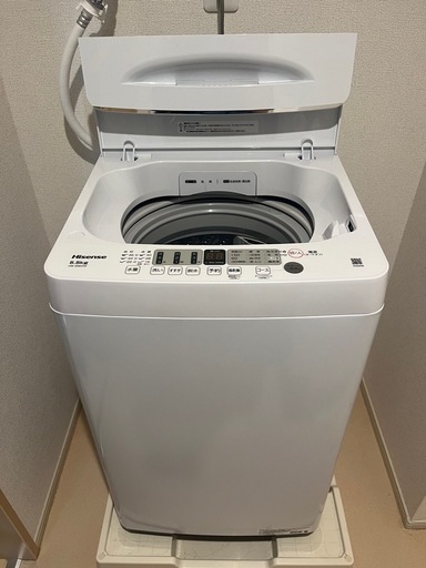 ハイセンス　洗濯機　2024年製5.5kg