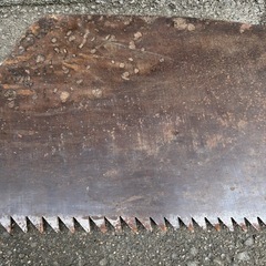 アンティーク レトロ  のこぎり 鋸 の画像