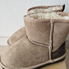 冬靴　ボアブーツ　18㎝の画像