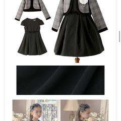 キャサリンコテージ 卒入学ワンピース、靴、靴下3点セットの画像