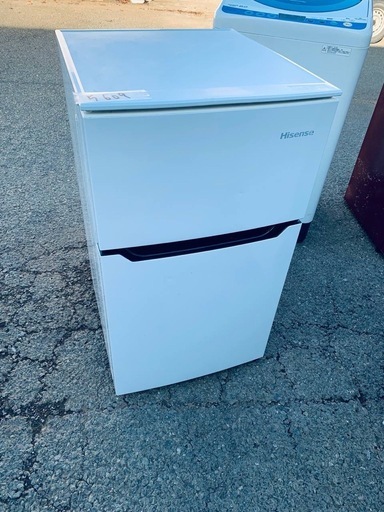 ①✅Hisense2ドア冷凍冷蔵庫✅ ✅HR-B95A✅