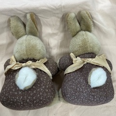 うさぎぬいぐるみ2体セット　引取限定の画像
