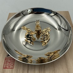 縁起干支　卯　宝飾置皿の画像