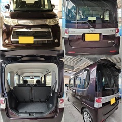 L375s ダイハツタントカスタムX 車検26ヶ月付き！フル装備/地デジナビ付き！の画像