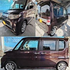 L375s ダイハツタントカスタムX 車検26ヶ月付き！フル装備/地デジナビ付き！の画像