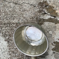 昭和レトロ　木柄付き水杓子の画像