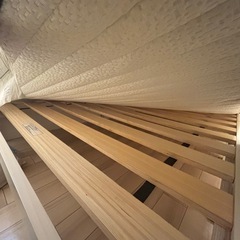 【大至急】ニトリ　セミダブルベッドフレーム、Nスリープ　マットレスの画像