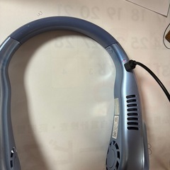 首かけ扇風機【ブルー】の画像