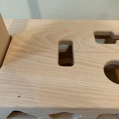 森のパズルバス 手押し車 木製 日本製の画像