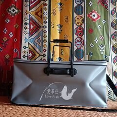 EVA釣り折りたたみタックルボックス 大容量70cmの画像