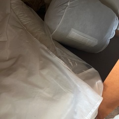 布団と枕の画像