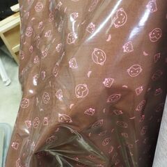 ビニールシート、横１１７センチ、手芸、パッチワーク、お猿さん柄