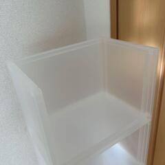 【6個】 無印良品 ポリプロピレン 収納ラック 大 美品の画像