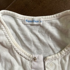 ファミリア　ベビーロンパース60の画像