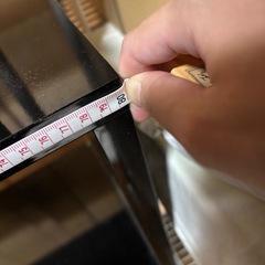 ［取引中］黒のオープンラックの画像