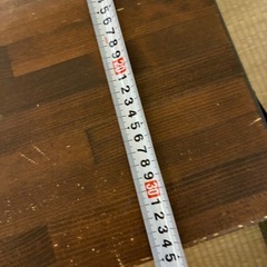 木製　キッズ　長机と椅子ペアセットの画像