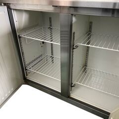 ☆フクシマ 冷凍冷蔵コールドテーブル 1200x450x800mm ドアポケット付き 台下冷凍冷蔵庫 業務用冷凍冷蔵庫 冷凍冷蔵庫 TMU-41PE2 厨房機器☆の画像