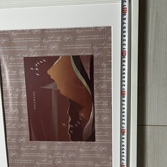 白い枠の絵の画像