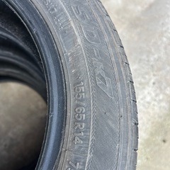 タイヤ　TOYO SD-k7  155/65 R14 2023年製 夏タイヤ　4本の画像