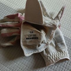 ゴルフ　グローブの画像