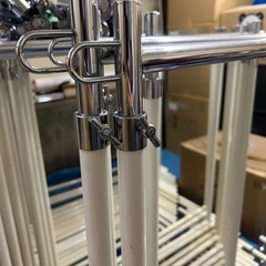 業務用ハンガーラック2本セットの画像