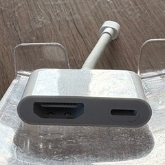 Apple純正　ライトニングデジタルAVアダプターの画像