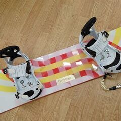 140cm BURTON スノーボード FEATHER バインディング付き レディース ホワイト スノボ バートン フェザー 札幌市 清田区 平岡の画像